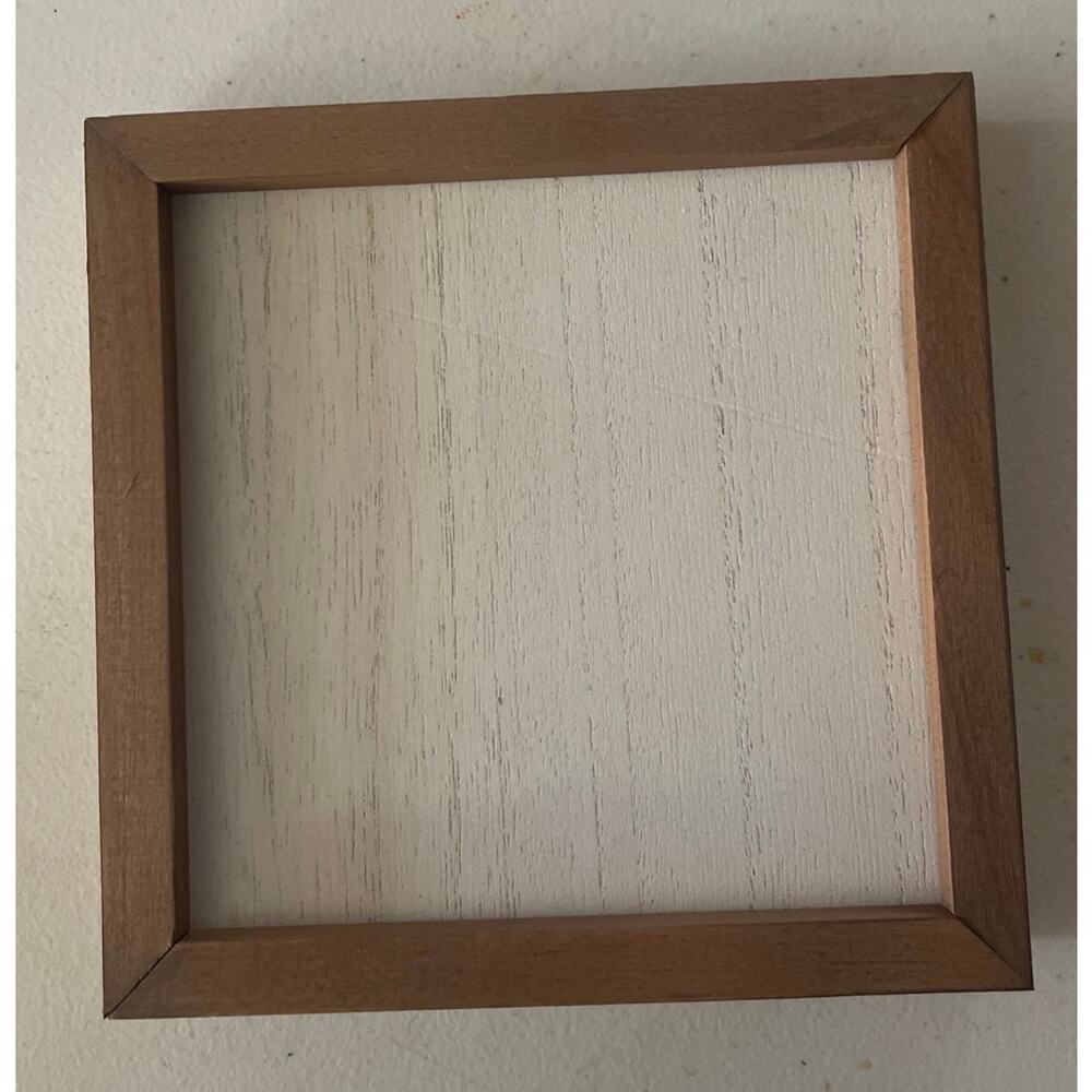NEW Chalk Couture 5 X  5 Double Sided Box Frame - Picture 12 of 12